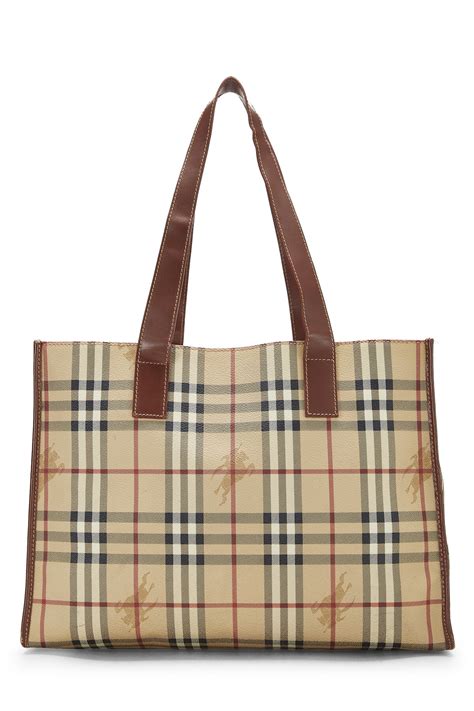 burberry canvas tote replica|burberry checked canvas tote bag.